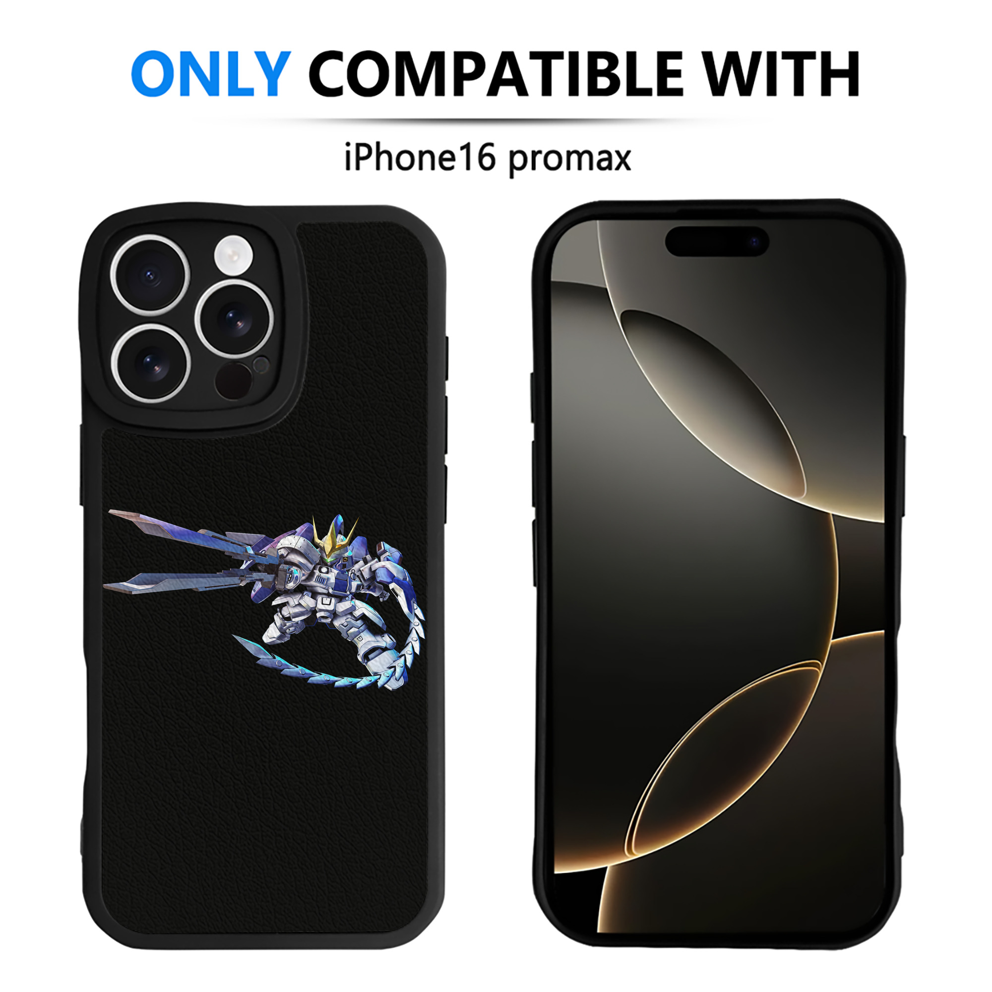 （画像用） 機動戦士ガンダム Mobile Suit Gundam 【iPhone 16シリーズ対応】シリコンスマホケース（レザー調） 材質：シリコン
